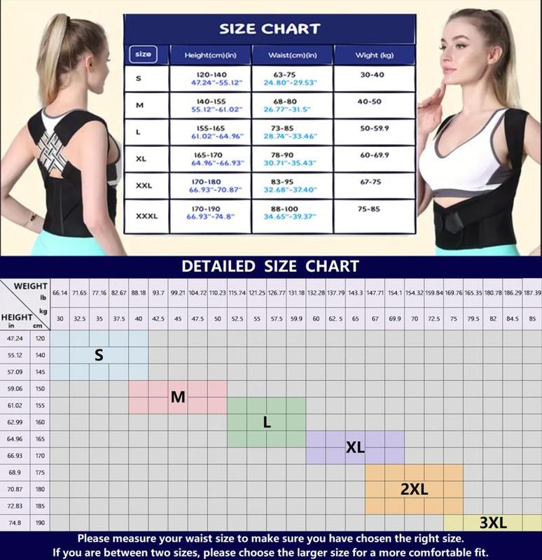 Relieve neck, shoulder and back pain with the NESLEMY™ Posture Corrector