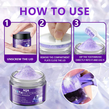 AQA TeethRestoration Mineral Powder🦷(CDA recommended) (🎁Flash Sale - Don’t Miss Out)