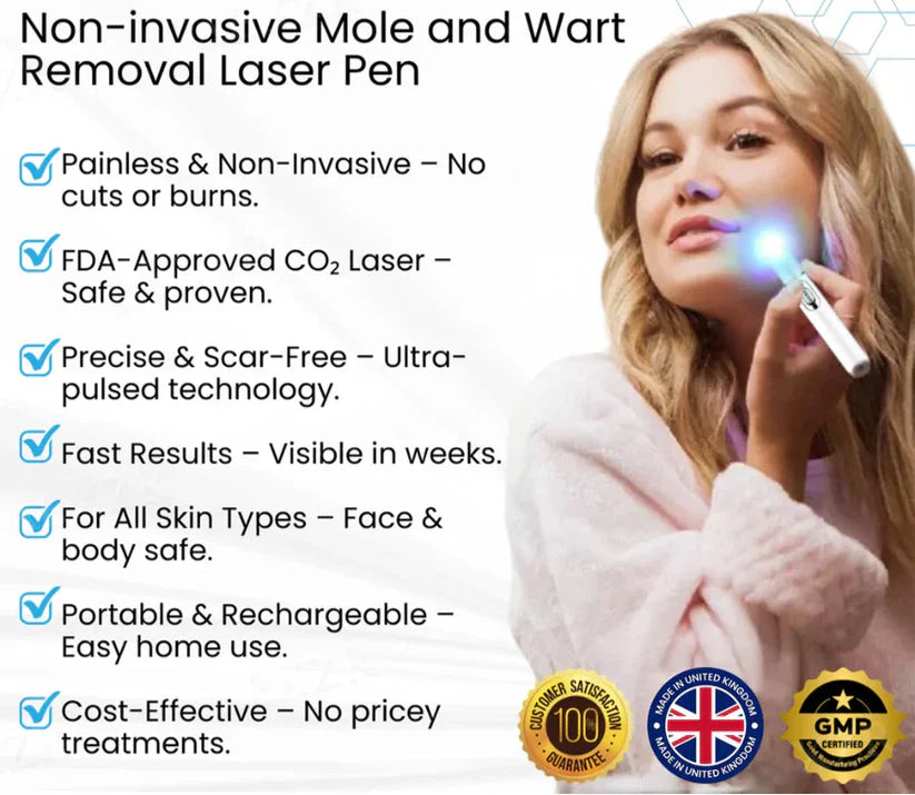 LOVILDS™ Non-Invasive Mole and Wart Removal Laser Pen
