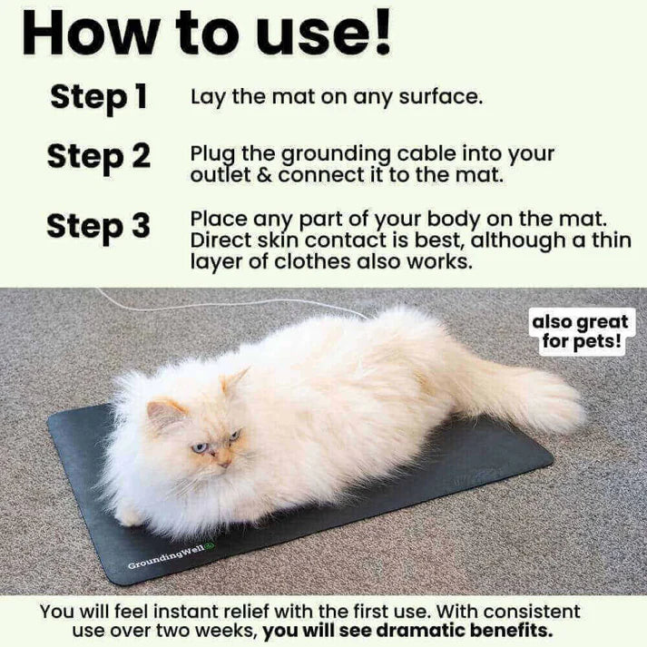 🌍 Grounding Energy Sleep Mat – Bring Nature Back Home